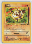 Mankey 55/64 Jungle NM C Unlimited Pokemon