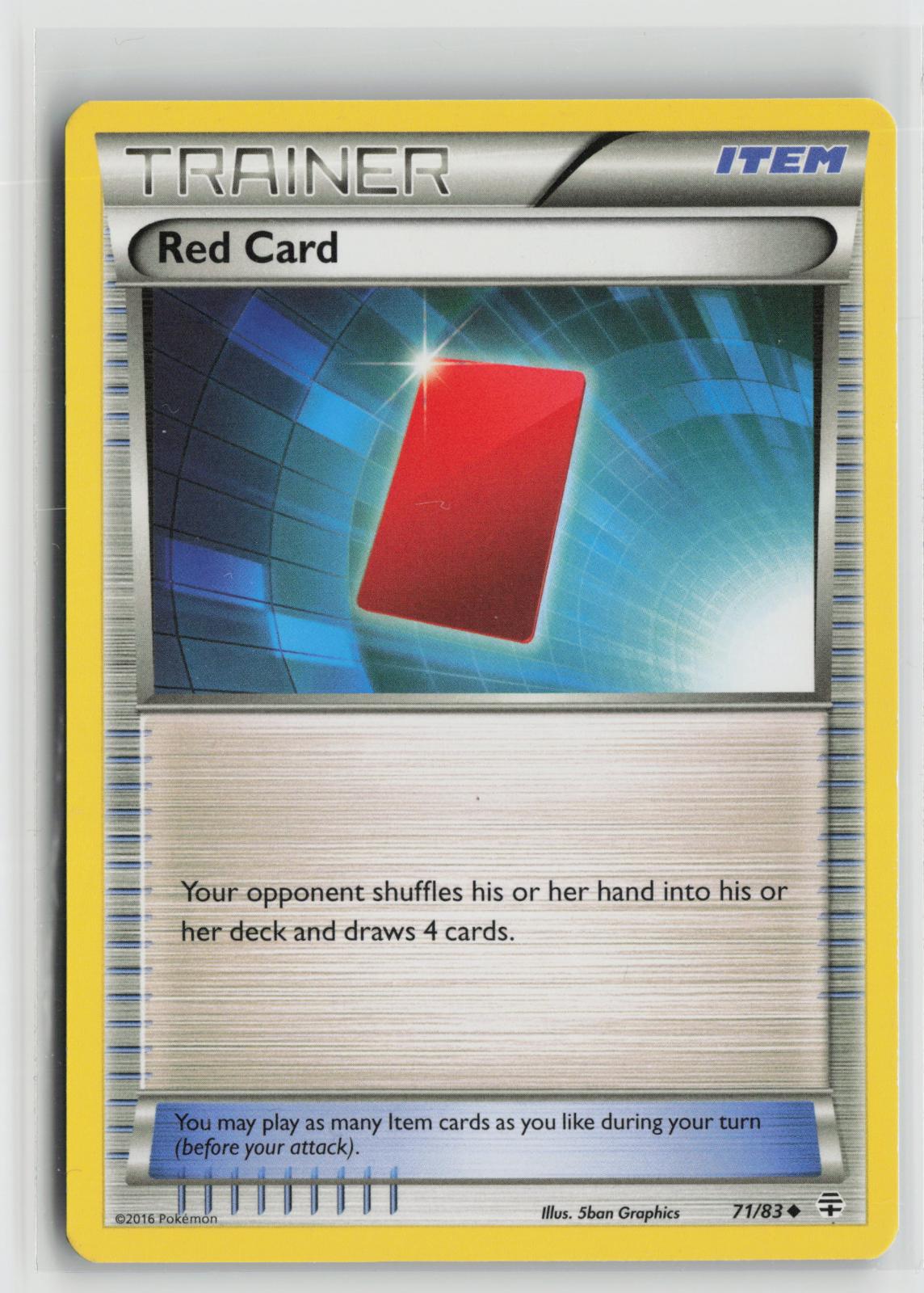 Red Card 71/83 Uncommon Generations Pokemon NM