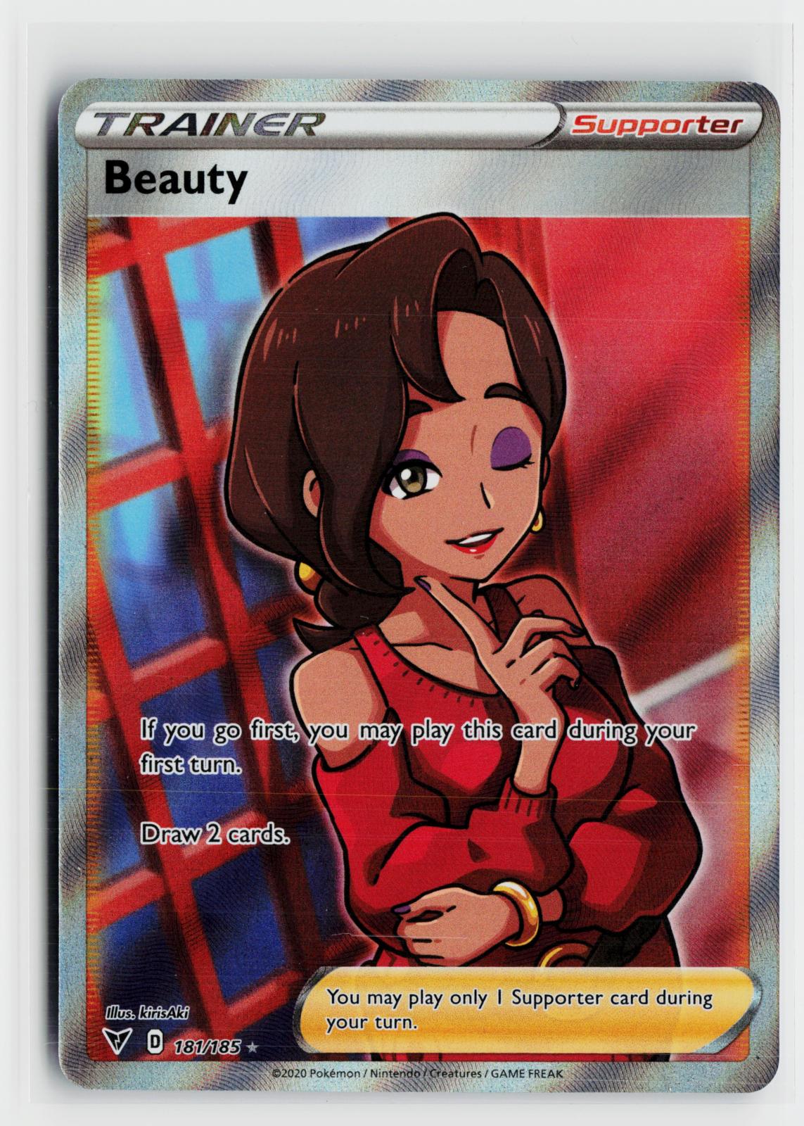 Beauty 181/185 Vivid Voltage NM UR Holo Pokemon