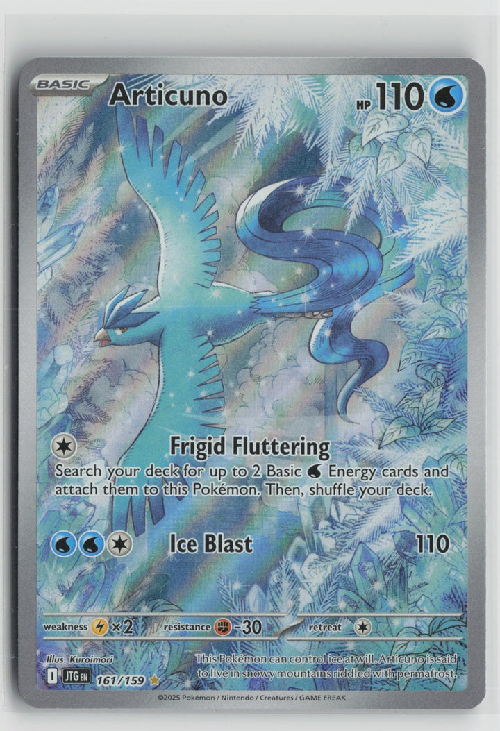 Articuno 161/159 Journey Together NM Illustration Rare Holo Pokemon0