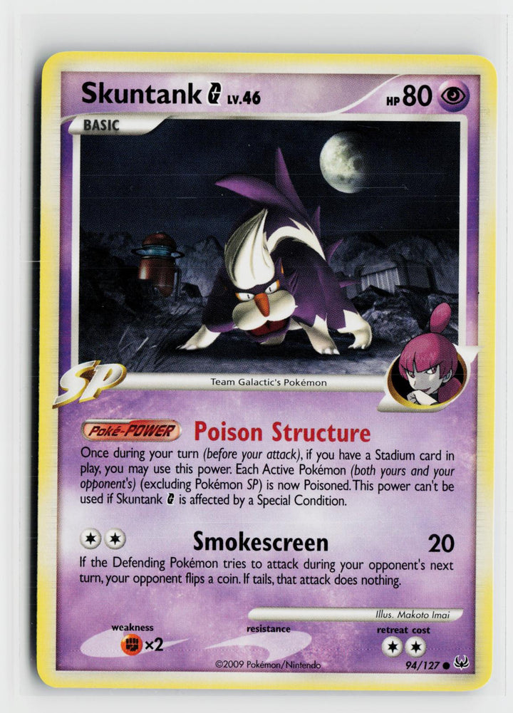 Skuntank G 94/127 Platinum NM C Pokemon0