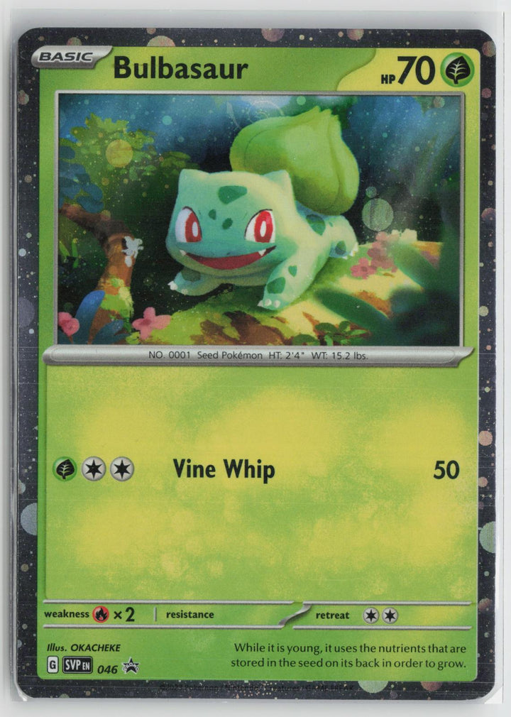 Bulbasaur (Cosmos Holo) 046 Holo Promo Scarlet & Violet Promo Pokemon NM0