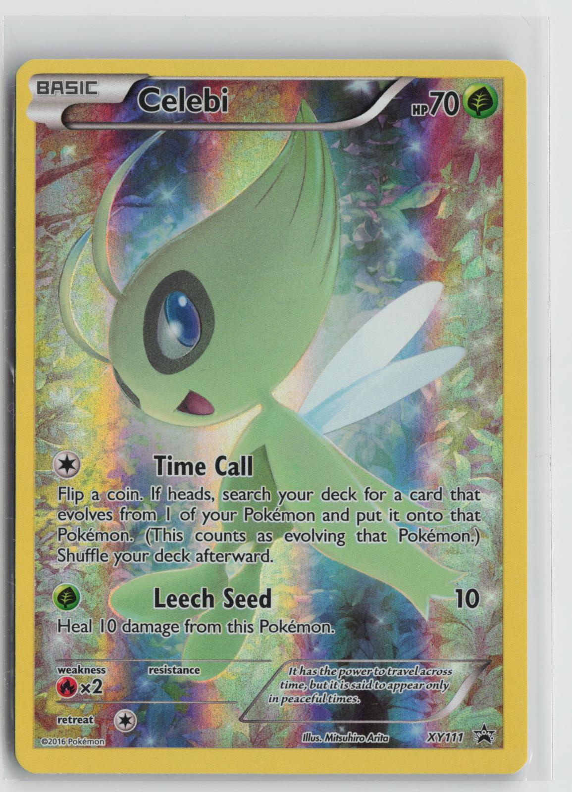 Celebi XY111 Holo Promo XY Promo Pokemon LP