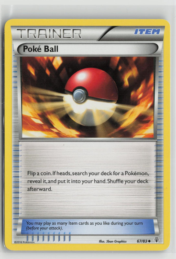 Poke Ball 67/83 Generations NM UC Pokemon0