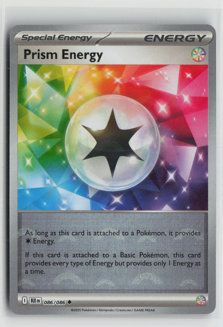 Prism Energy (Poke Ball Pattern) 086/086 Black Bolt NM Holo UC Pokemon0