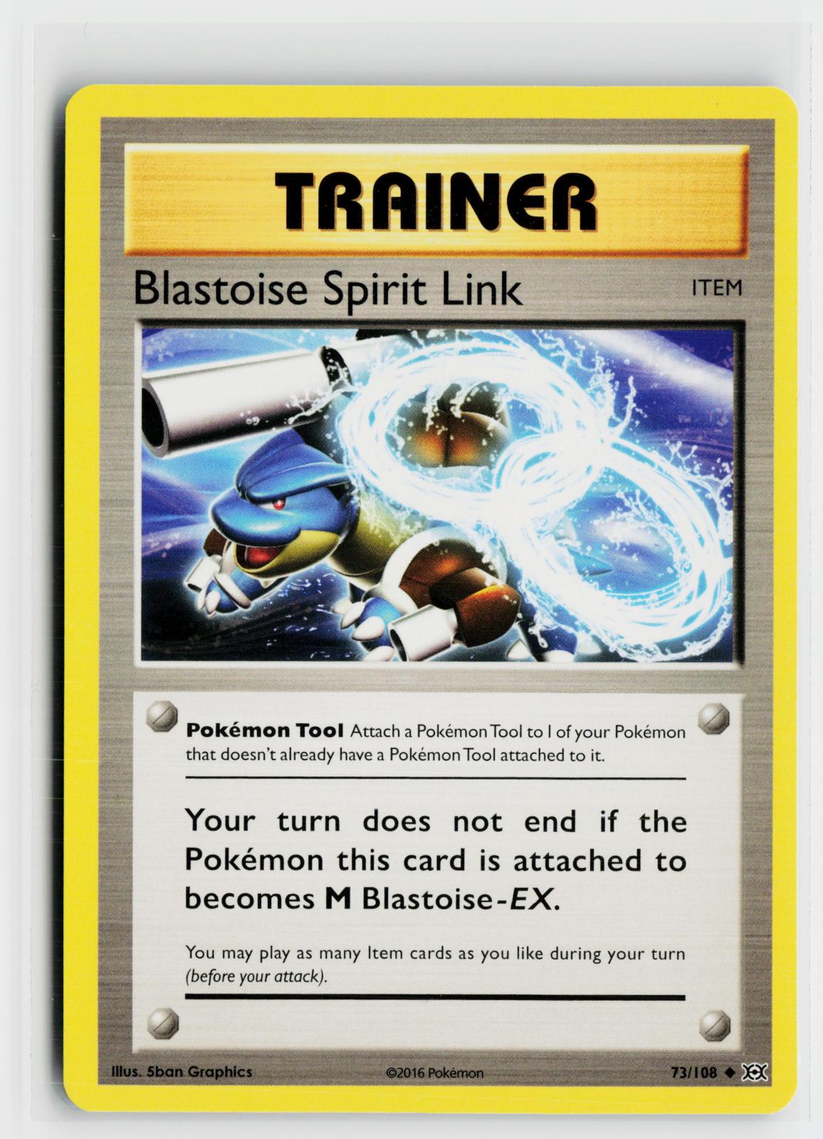 Blastoise Spirit Link 73/108 Evolutions NM UC Pokemon