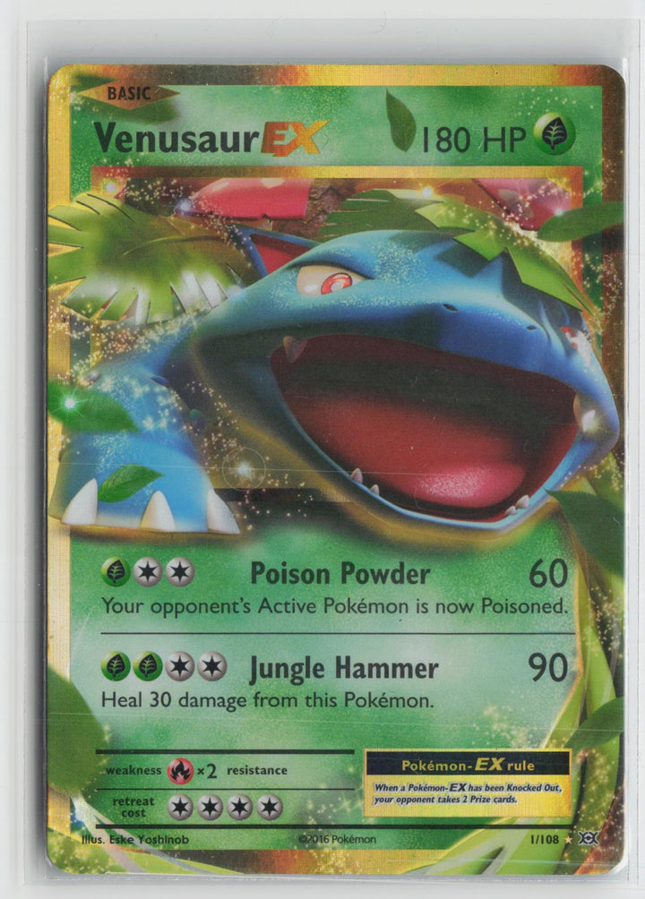 Venusaur EX 1/108 Holo EX Rare Evolutions Pokemon NM0