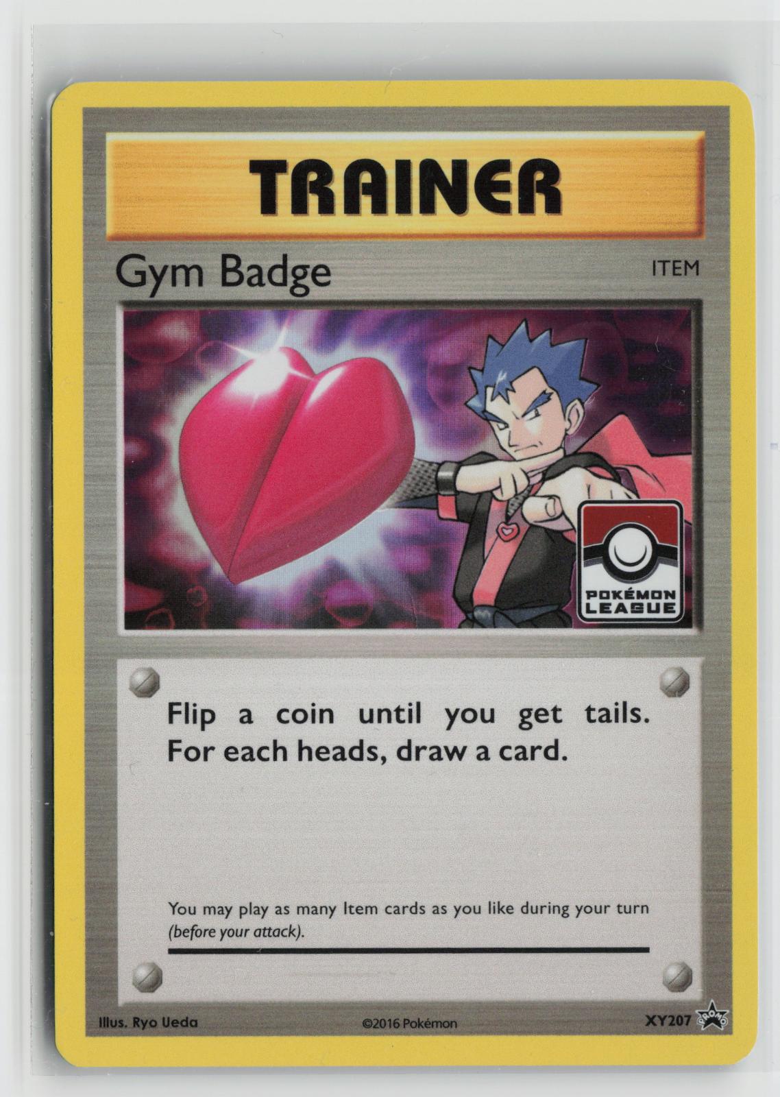Gym Badge (Koga) XY207 Holo Promo XY Promo Pokemon NM