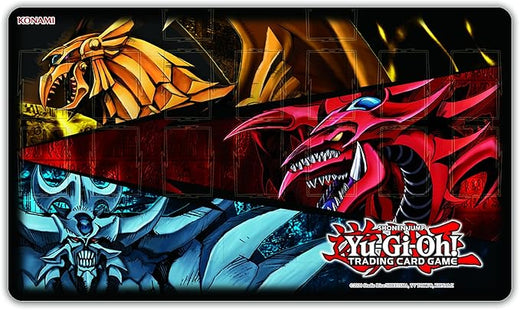 Yu-Gi-Oh! Game Playmat - Slifer, Obelisk & Ra Konami