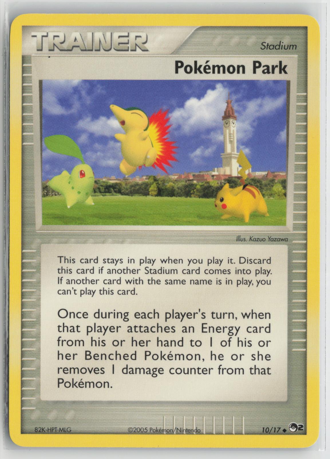 Pokemon Park 10/17 Uncommon POP Series 2 Pokemon NM