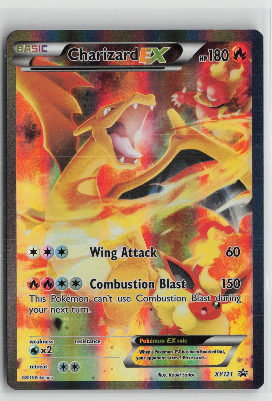 Charizard EX XY121 Holo Promo XY Promo Pokemon NM