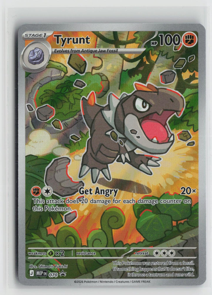 Tyrunt 070 ME: Mega Evolution Promo NM Holo P Pokemon0