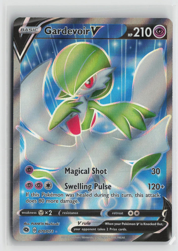 Gardevoir V 070/073 Ultra Rare Champion's Path Pokemon NM0