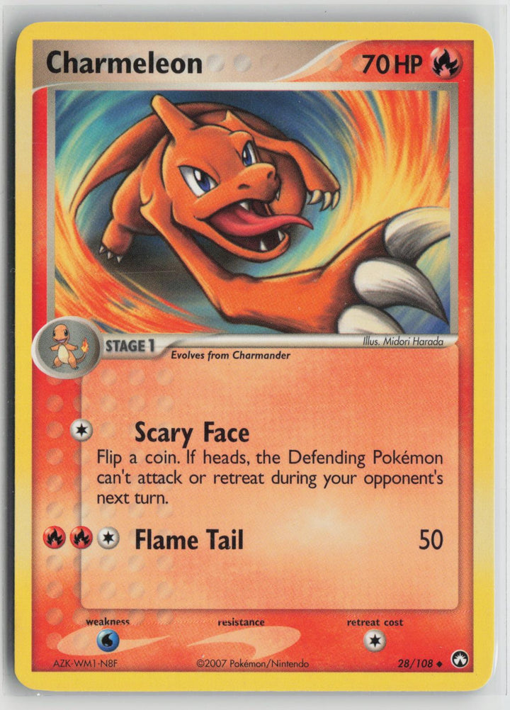 Charmeleon 28/108 Uncommon Power Keepers Pokemon NM0