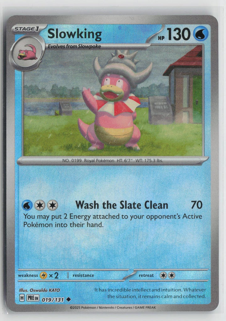 Slowking (Poke Ball Pattern) 019/131 Holo Prismatic Evolutions Pokemon NM0