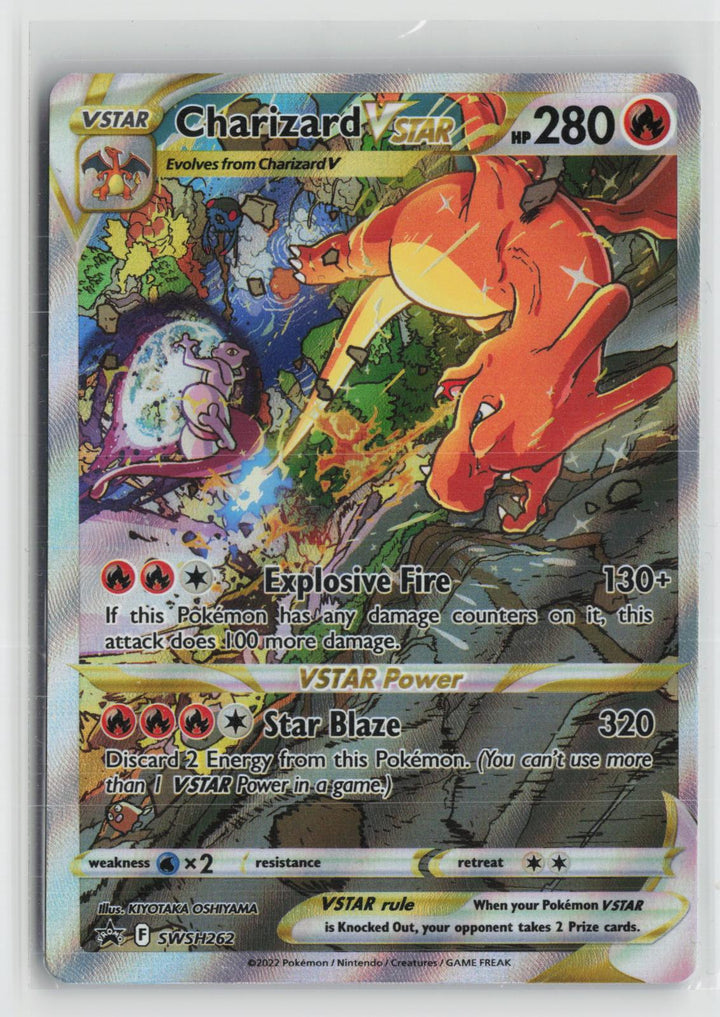 Charizard VSTAR SWSH262 Holo Promo Sword & Shield Promo Pokemon NM0