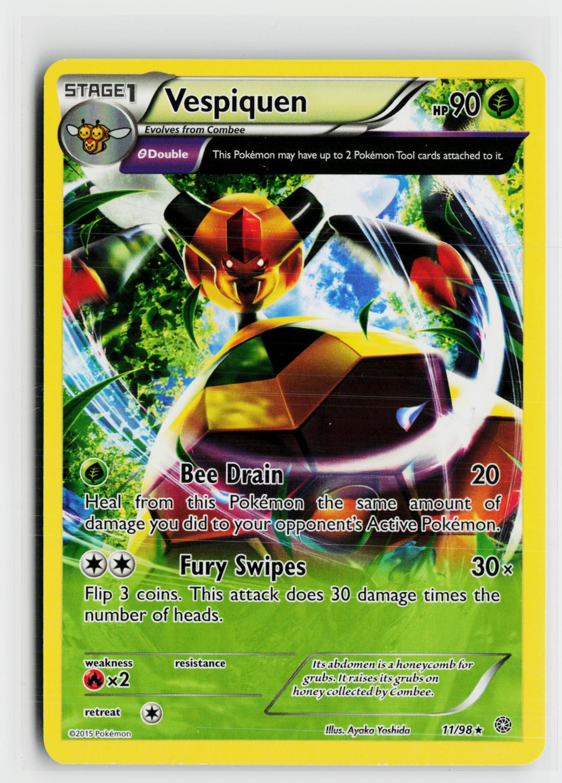 Vespiquen 11/98 Ancient Origins NM R Pokemon