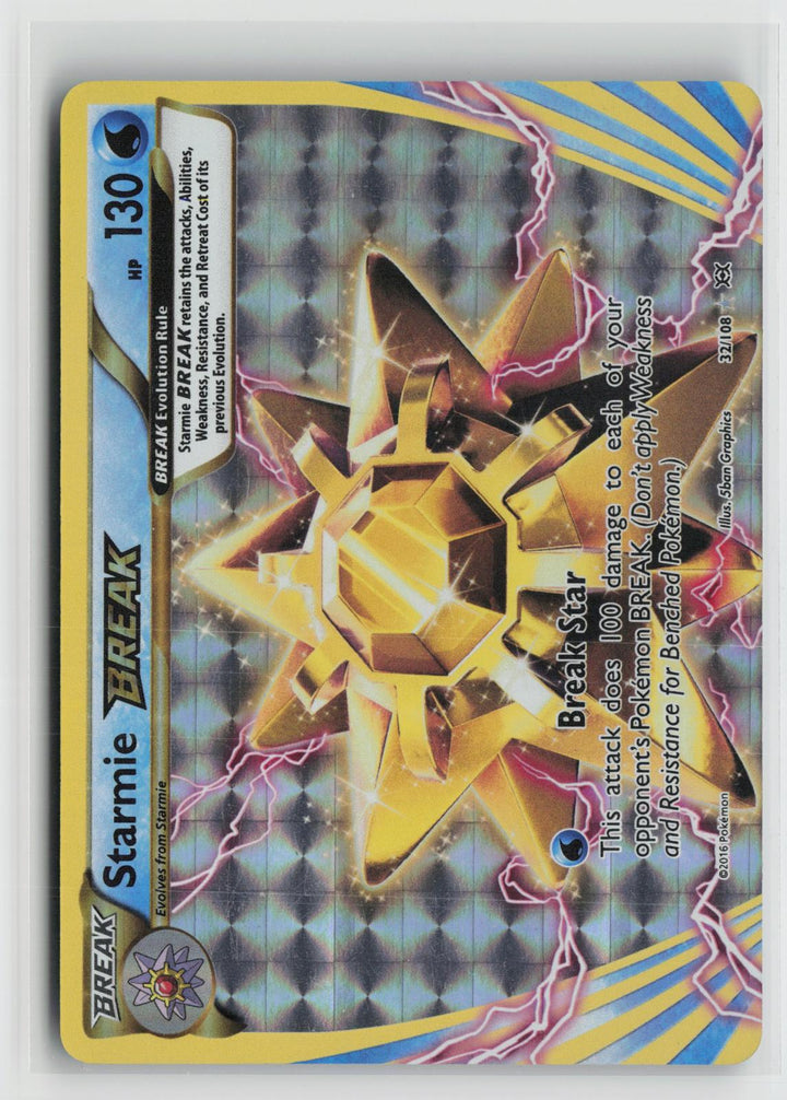 Starmie BREAK 32/108 Evolutions LP BREAK Rare Holo Pokemon0