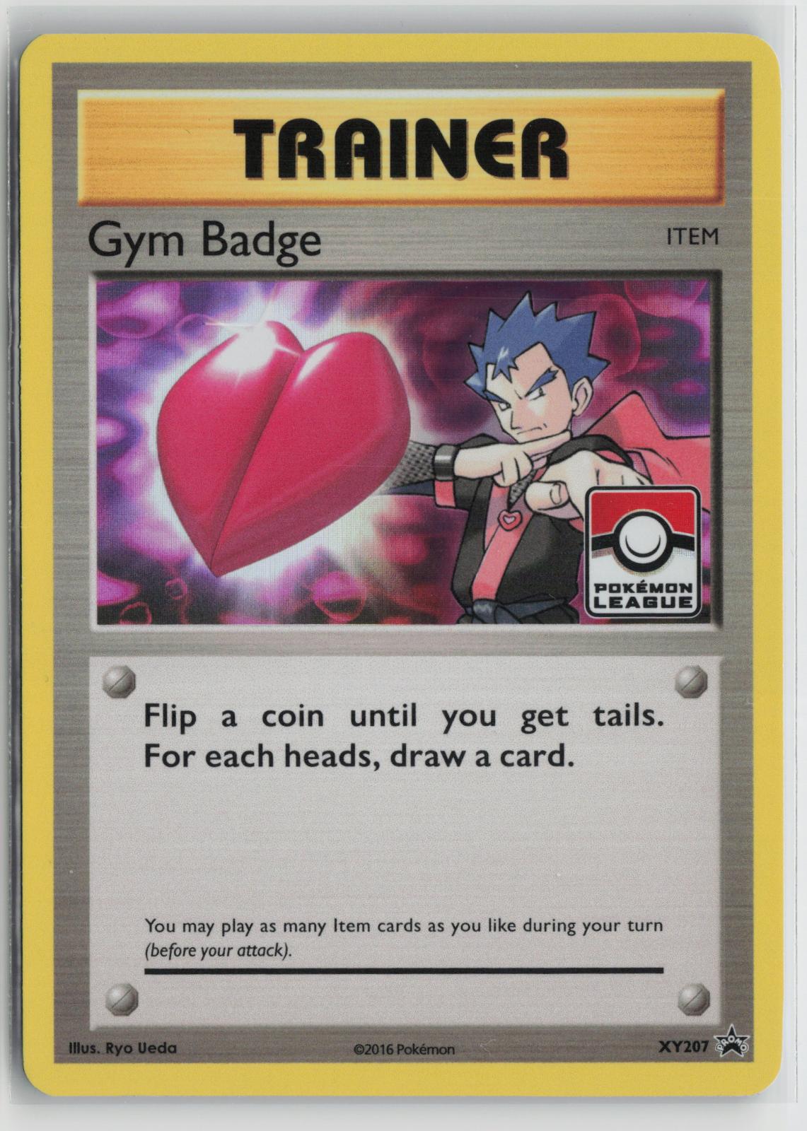 Gym Badge (Koga) XY207 XY Promo NM Holo P Pokemon