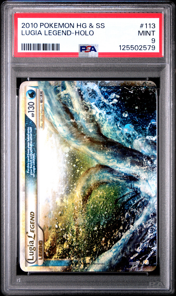 Lugia Legend Holo 113/123 Heartgold & Soulsilver Pokemon PSA 90