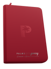Palms Off Gaming - Collector's Series Top Loader Zip Binder - Red