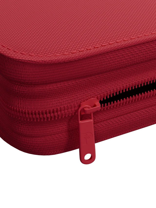 Palms Off Gaming - Collector's Series Top Loader Zip Binder - Red