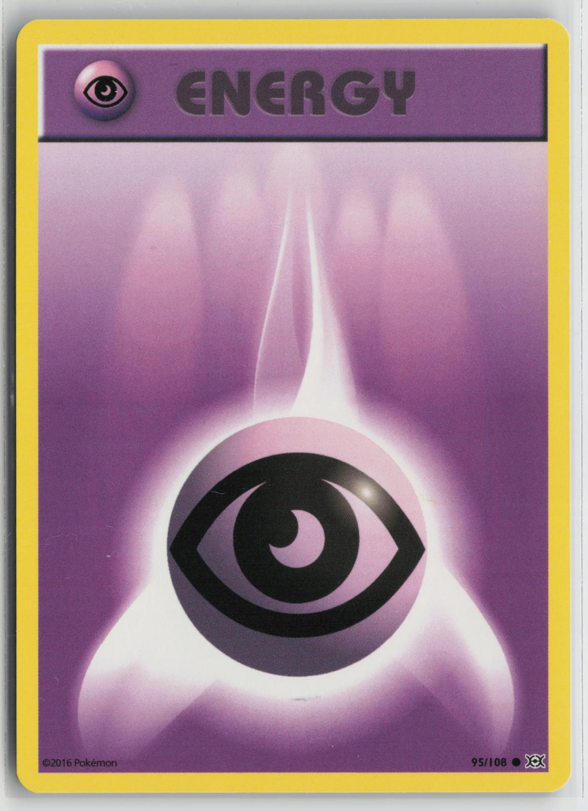Psychic Energy 95/108 Common Evolutions Pokemon NM