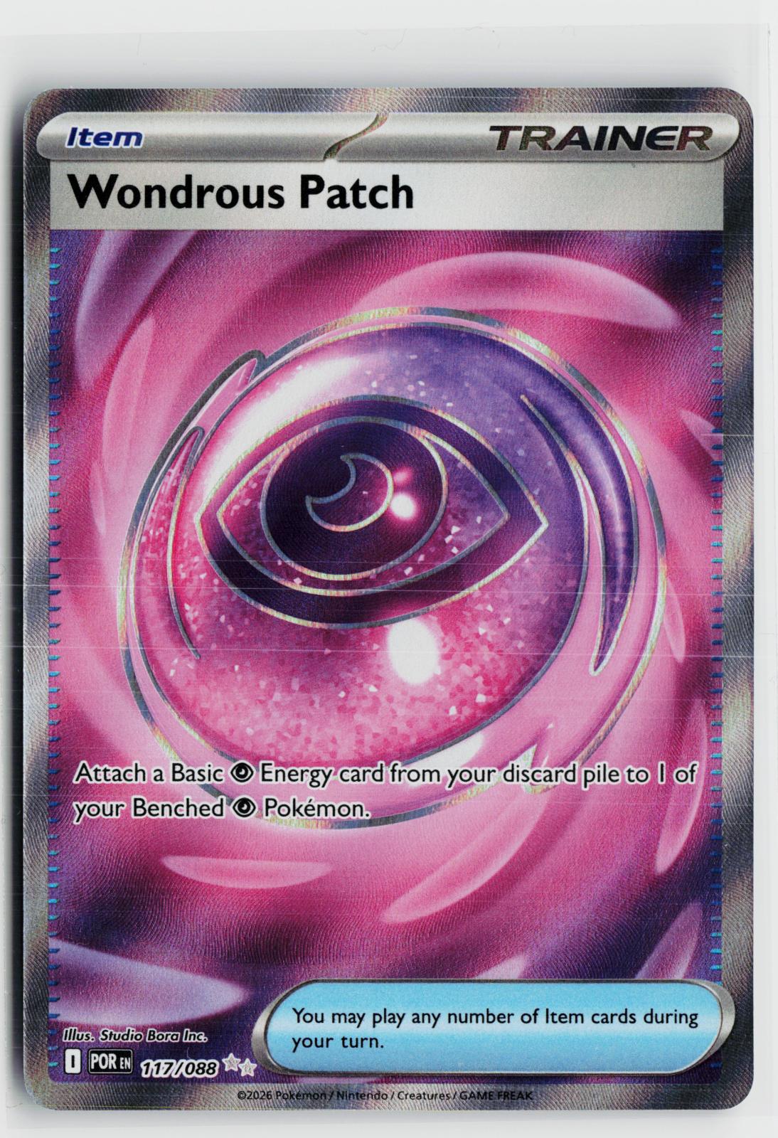 Wondrous Patch 117/088 Perfect Order NM UR Holo Pokemon