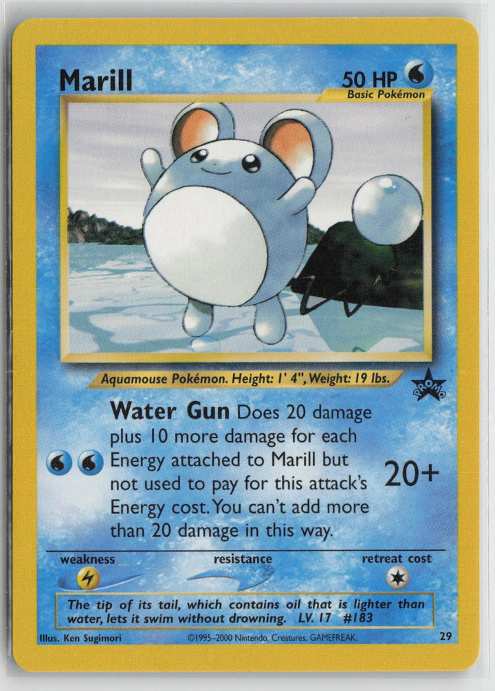 Marill 29 Wizards Black Star Promos NM P Pokemon0