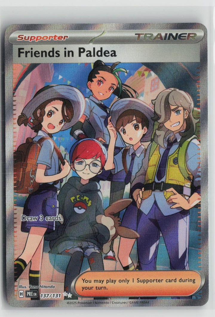 Friends in Paldea 137/131 Ultra Rare Prismatic Evolutions Pokemon Holo NM0