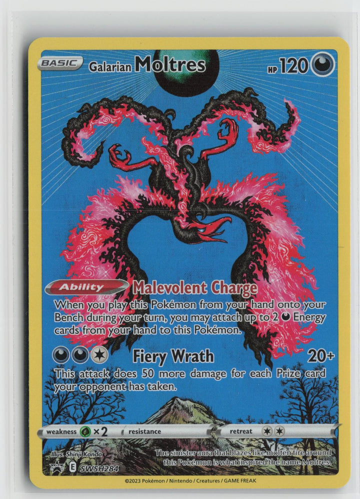 Galarian Moltres SWSH284 Sword & Shield Promo NM Holo P Pokemon0