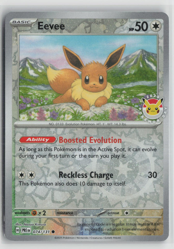 Eevee 074/131 Holo Promo Miscellaneous Cards & Products Pokemon NM0