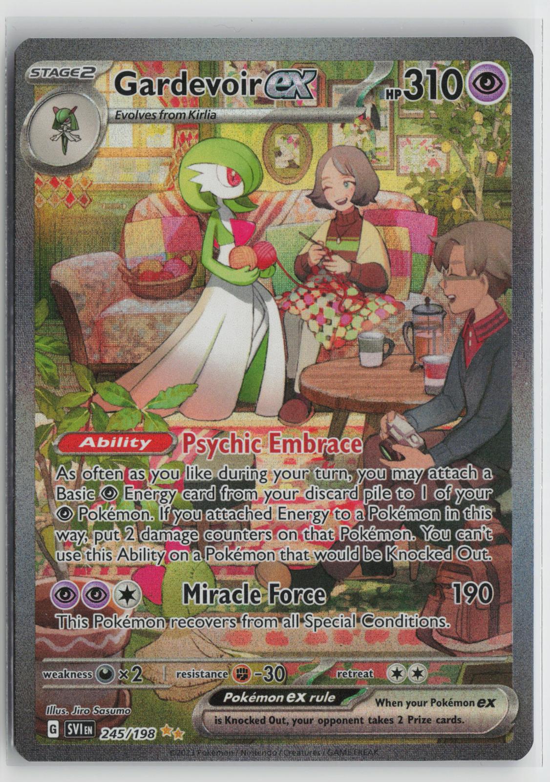 Gardevoir ex 245/198 Scarlet & Violet NM Special Illustration Rare Holo Pokemon