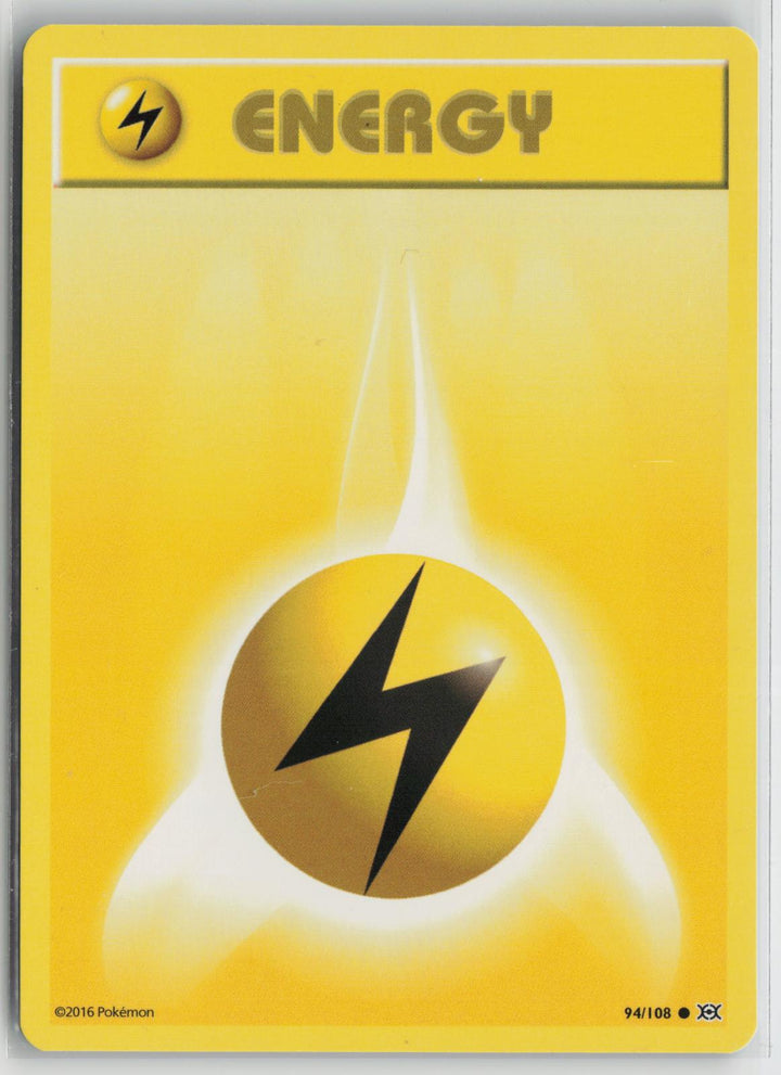 Lightning Energy 94/108 Common Evolutions Pokemon NM0