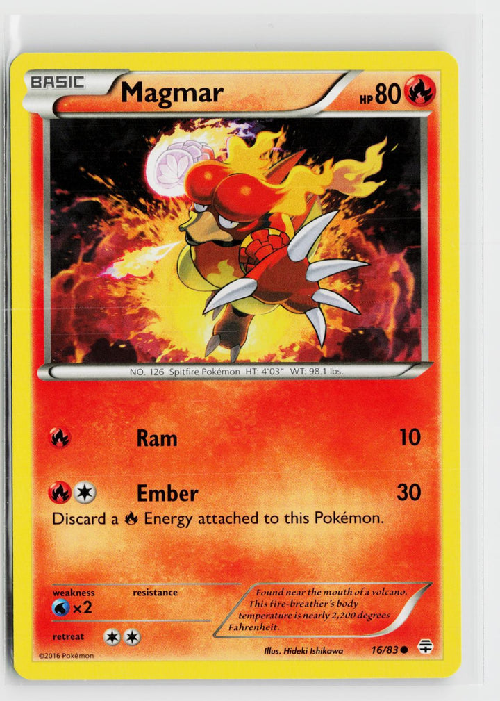 Magmar 16/83 Generations NM C Pokemon0