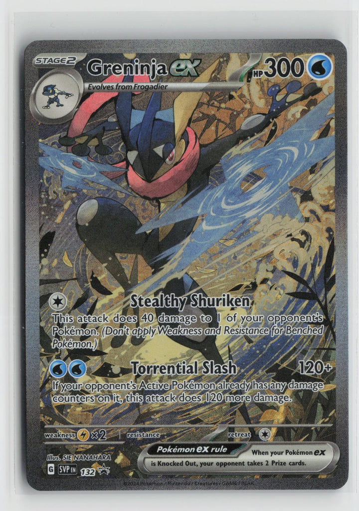 Greninja ex 132 Scarlet & Violet Promo NM Holo P Pokemon0