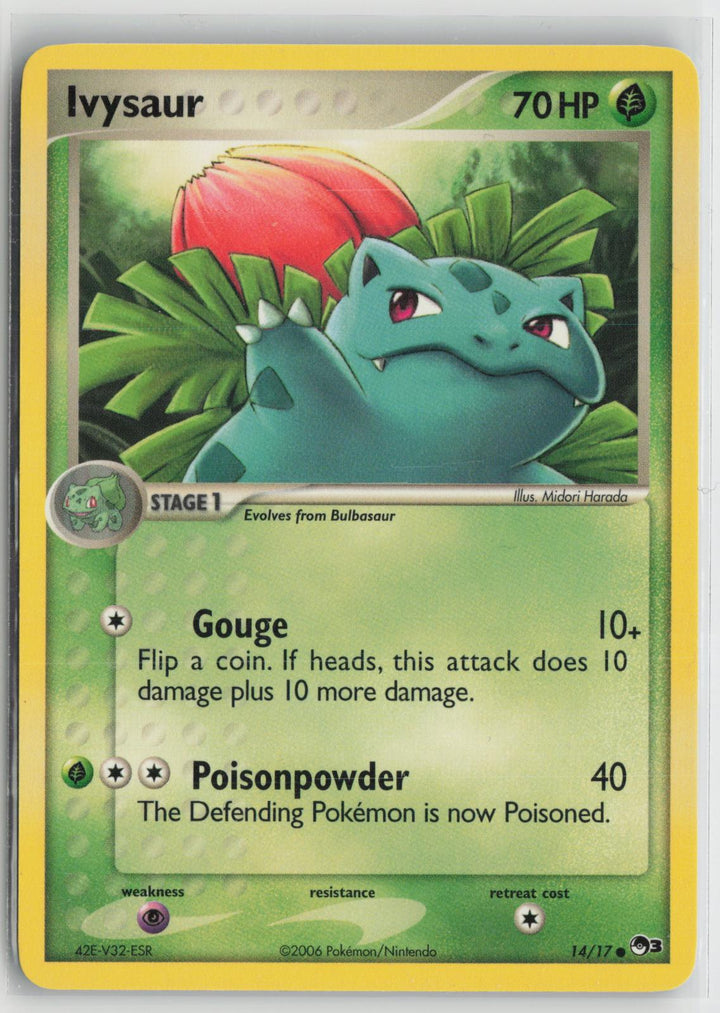 Ivysaur 14/17 Common POP Series 3 Pokemon NM0