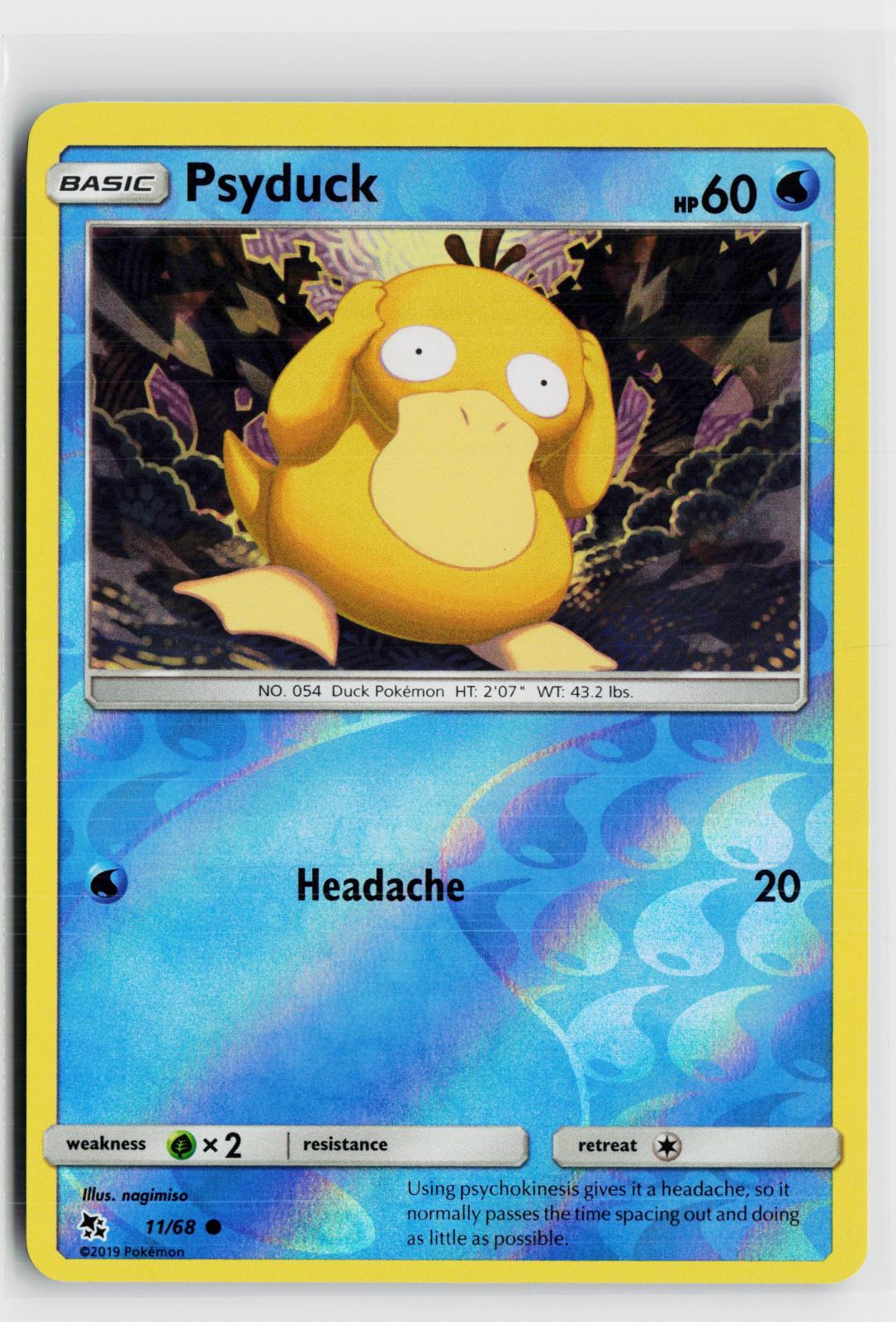 Psyduck 11/68 Hidden Fates NM C Pokemon