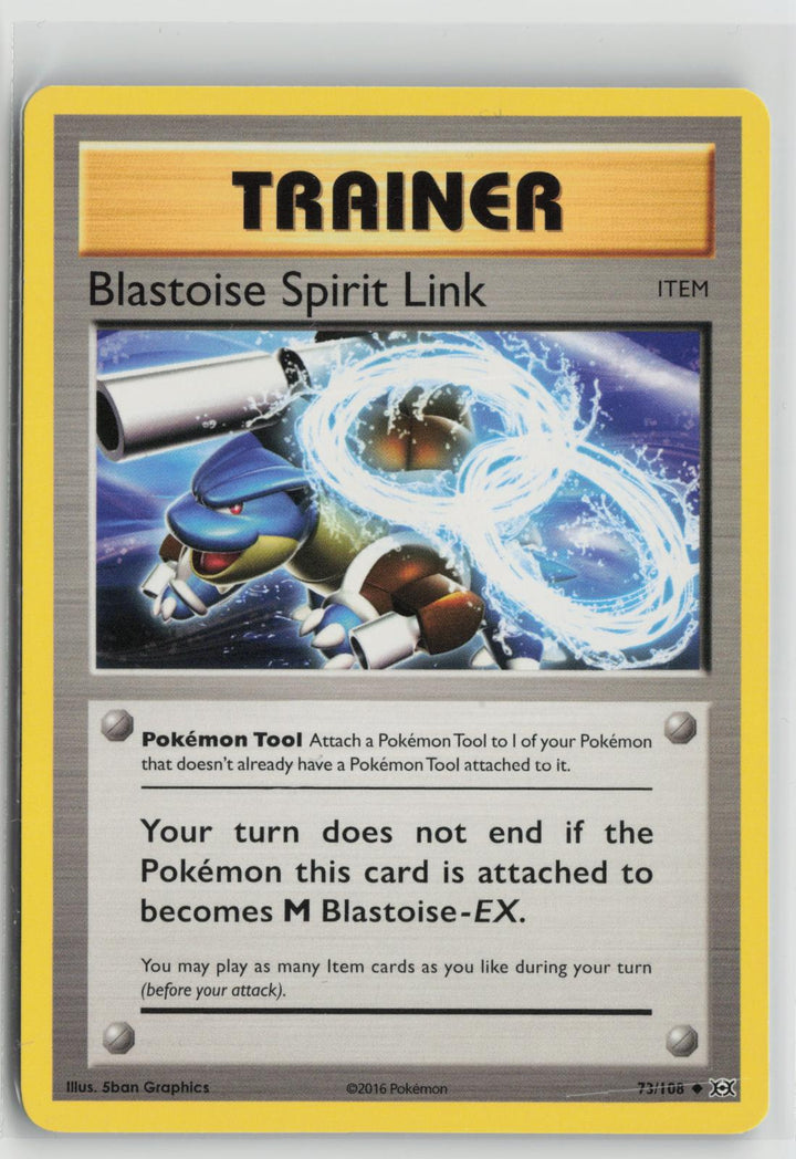 Blastoise Spirit Link 73/108 Uncommon Evolutions Pokemon NM0