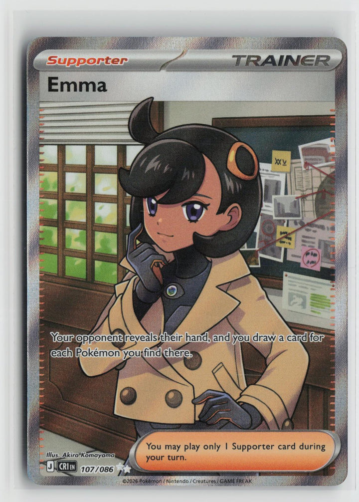 Emma 107/086 Chaos Rising NM Ultra Rare Holo Pokemon0