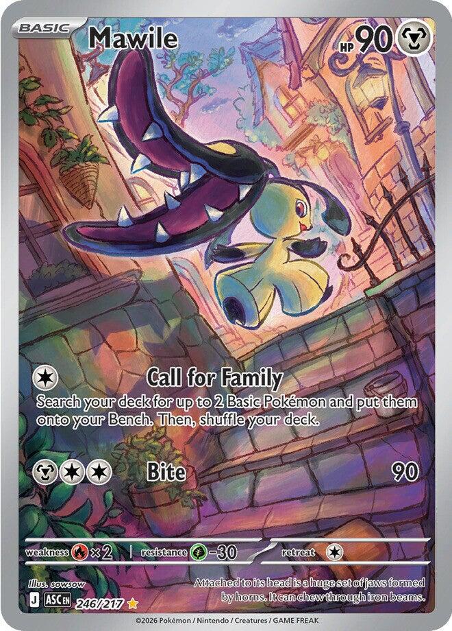 Mawile 246/217 Ascended Heroes NM IR Holo Pokemon
