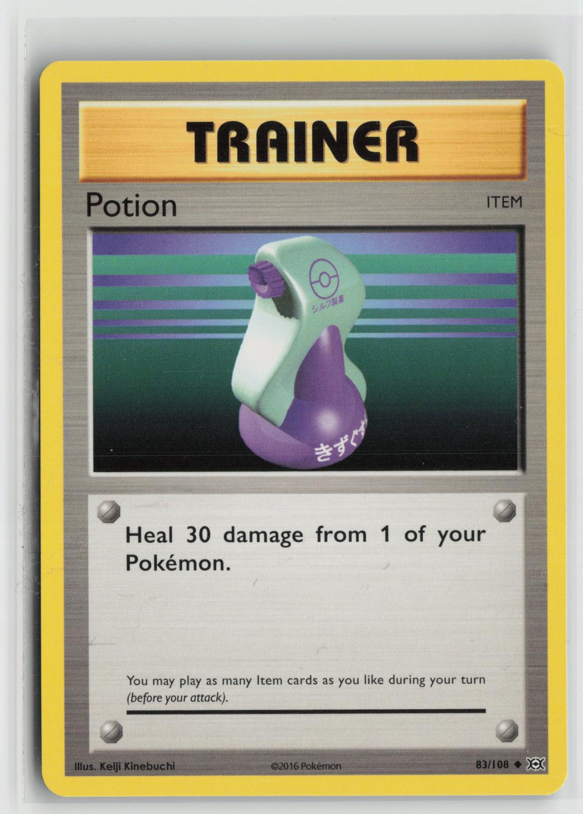 Potion 83/108 Uncommon Evolutions Pokemon NM