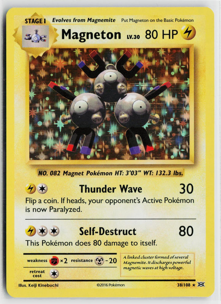 Magneton 38/108 Evolutions NM Holo R Pokemon0