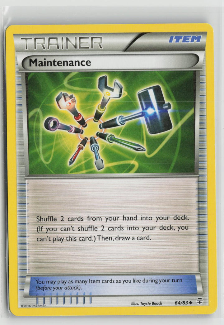 Maintenance 64/83 Generations NM UC Pokemon0