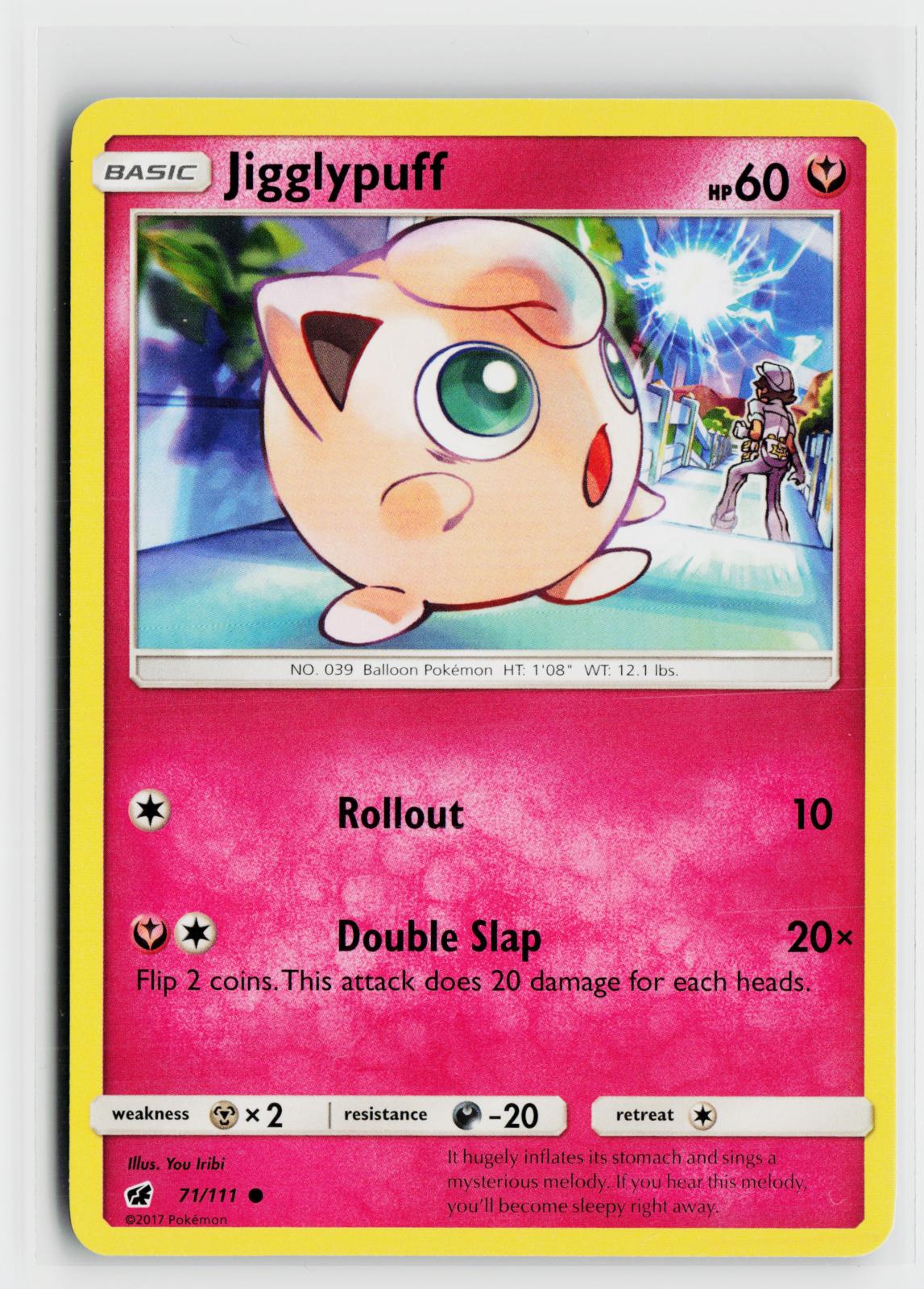 Jigglypuff 71/111 Crimson Invasion NM C Pokemon