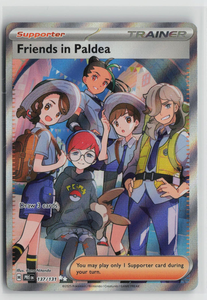 Friends in Paldea 137/131 Ultra Rare Prismatic Evolutions Pokemon Holo NM0