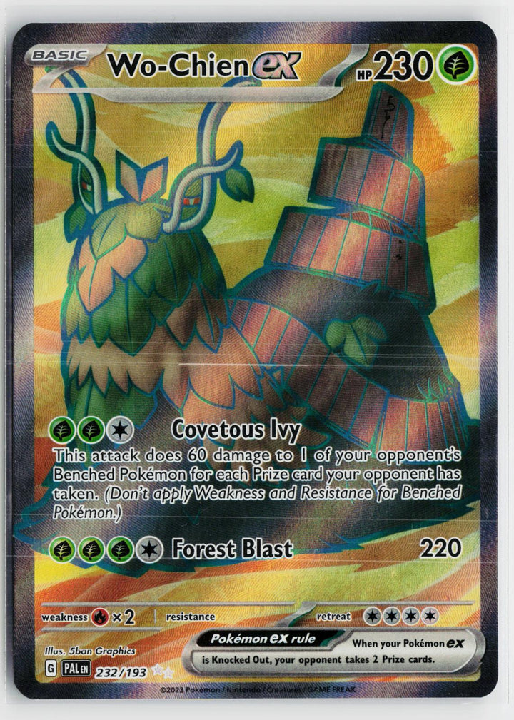 Wo-Chien ex 232/193 Paldea Evolved NM UR Holo Pokemon0