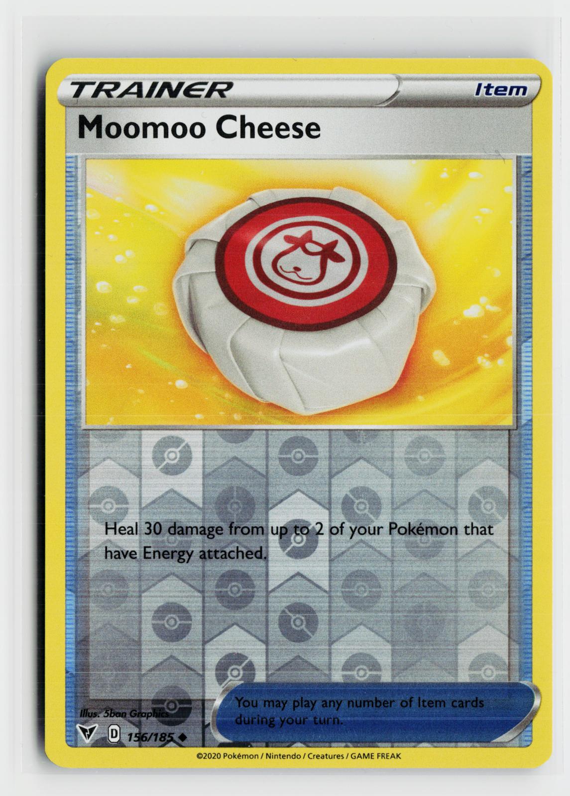 Moomoo Cheese 156/185 Vivid Voltage NM UC Reverse Holo Pokemon