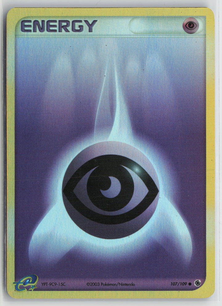 Psychic Energy 107/109 Common Ruby & Sapphire Pokemon NM Reverse Holo0
