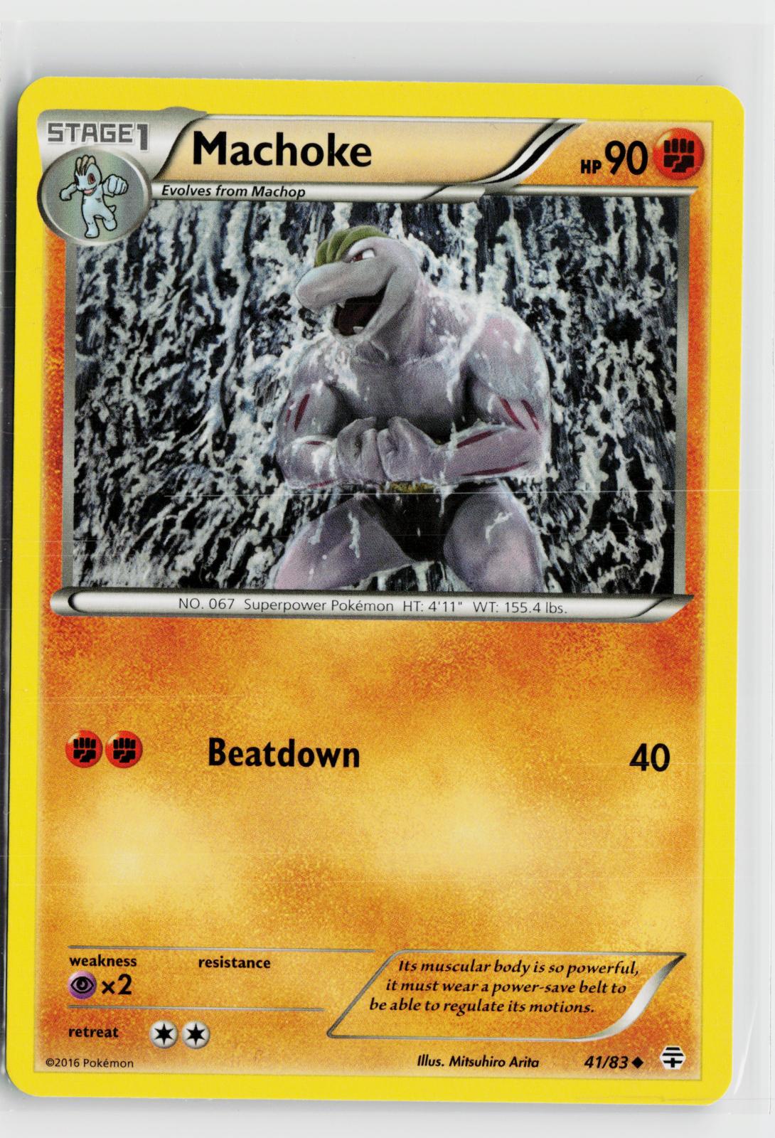 Machoke 41/83 Generations NM UC Pokemon